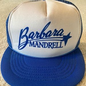 Vintage New Sunbelt Barbara Mandrell Mesh Hat OSFA